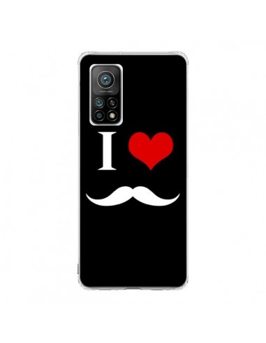 Coque Xiaomi Mi 10T / 10T Pro I Love Moustache - Nico