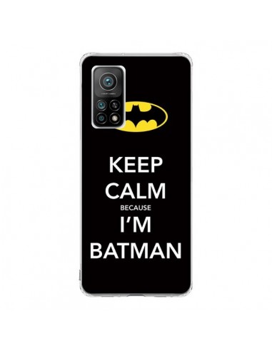 Coque Xiaomi Mi 10T / 10T Pro Keep Calm because I'm Batman - Nico