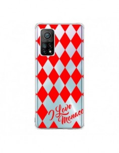 Coque Xiaomi Mi 10T / 10T Pro I Love Monaco et Losange...
