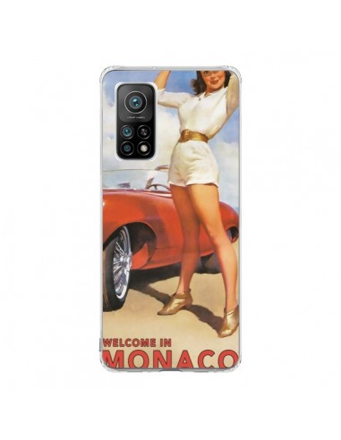 Coque Xiaomi Mi 10T / 10T Pro Welcome to Monaco Vintage Pin Up - Nico