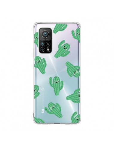 Coque Xiaomi Mi 10T / 10T Pro Chute de Cactus Smiley Transparente - Nico