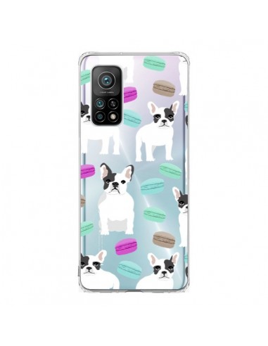 Coque Xiaomi Mi 10T / 10T Pro Chiens Bulldog Français Macarons Transparente - Pet Friendly