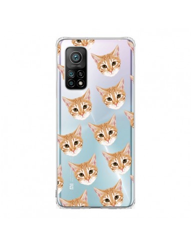 Coque Xiaomi Mi 10T / 10T Pro Chats Beige Transparente - Pet Friendly