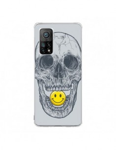 Coque Xiaomi Mi 10T / 10T Pro Smiley Face Tête de Mort -...
