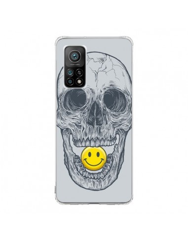 Coque Xiaomi Mi 10T / 10T Pro Smiley Face Tête de Mort - Rachel Caldwell