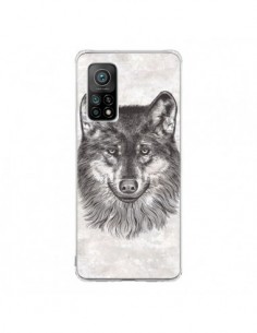 Coque Xiaomi Mi 10T / 10T Pro Loup Gris - Rachel Caldwell