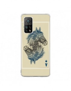 Coque Xiaomi Mi 10T / 10T Pro Cheval Carte Jeu Horse As -...