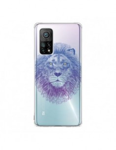 Coque Xiaomi Mi 10T / 10T Pro Lion Animal Transparente -...