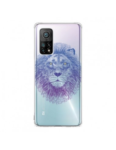 Coque Xiaomi Mi 10T / 10T Pro Lion Animal Transparente - Rachel Caldwell