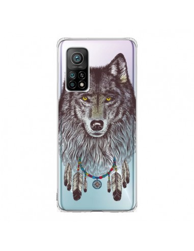 Coque Xiaomi Mi 10T / 10T Pro Loup Wolf Attrape Reves Transparente - Rachel Caldwell