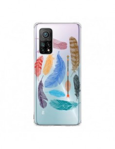 Coque Xiaomi Mi 10T / 10T Pro Plume Feather Couleur...