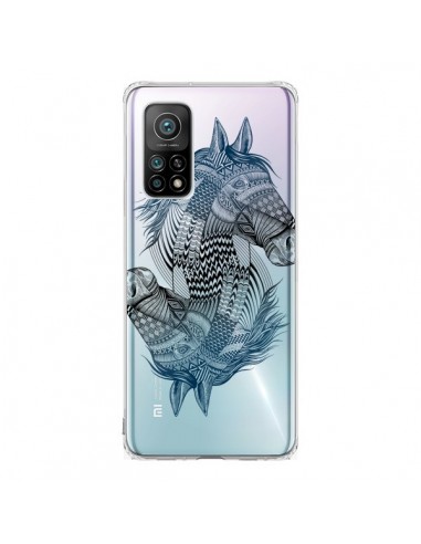 Coque Xiaomi Mi 10T / 10T Pro Cheval Horse Double Transparente - Rachel Caldwell