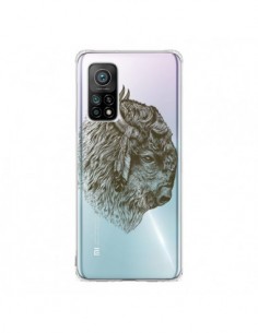 Coque Xiaomi Mi 10T / 10T Pro Buffalo Bison Transparente...