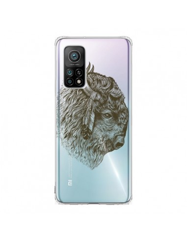 Coque Xiaomi Mi 10T / 10T Pro Buffalo Bison Transparente - Rachel Caldwell