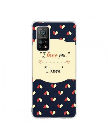 Coque Xiaomi Mi 10T / 10T Pro I love you - R Delean