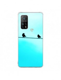 Coque Xiaomi Mi 10T / 10T Pro Oiseaux Birds Amour Love -...
