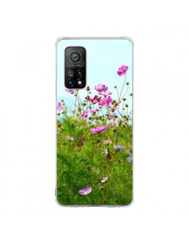 Coque Xiaomi Mi 10T / 10T Pro Fleurs Roses Champ - R Delean