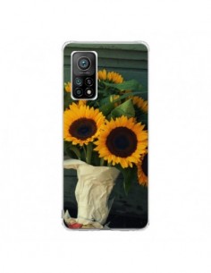 Coque Xiaomi Mi 10T / 10T Pro Tournesol Bouquet Fleur - R...