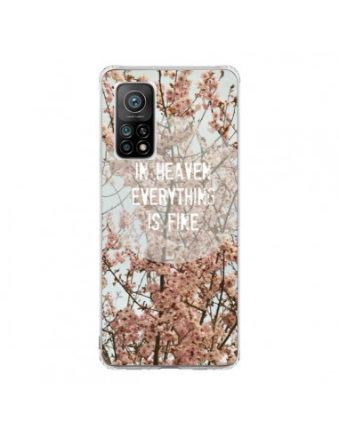 Coque Xiaomi Mi 10T / 10T Pro In heaven everything is fine paradis fleur - R Delean