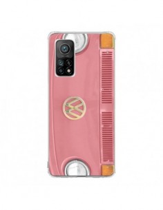 Coque Xiaomi Mi 10T / 10T Pro Groovy Van Hippie VW Rose -...