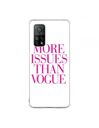 Coque Xiaomi Mi 10T / 10T Pro More Issues Than Vogue Rose Pink - Rex Lambo