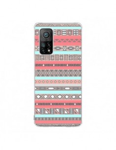 Coque Xiaomi Mi 10T / 10T Pro Azteque Aztec Rose Pastel -...