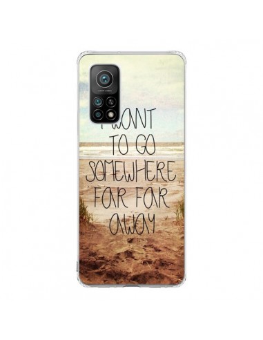 Coque Xiaomi Mi 10T / 10T Pro I want to go somewhere - Sylvia Cook