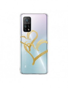 Coque Xiaomi Mi 10T / 10T Pro Deux Coeurs Love Amour...