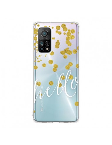 Coque Xiaomi Mi 10T / 10T Pro Hello, Bonjour Transparente - Sylvia Cook