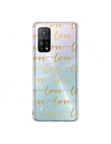 Coque Xiaomi Mi 10T / 10T Pro Love Amour Repeating Transparente - Sylvia Cook