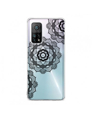 Coque Xiaomi Mi 10T / 10T Pro Triple Mandala Noir Black Transparente - Sylvia Cook