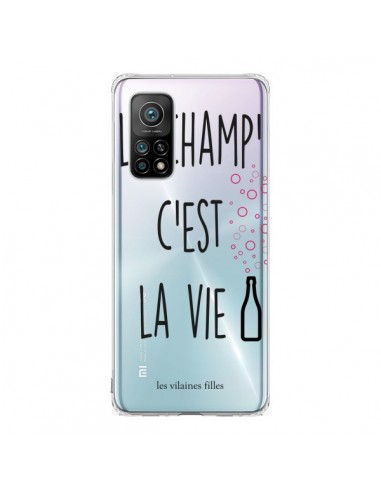 Coque Xiaomi Mi 10T / 10T Pro Le Champ, c'est la Vie Transparente - Les Vilaines Filles