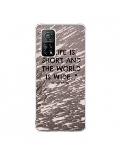 Coque Xiaomi Mi 10T / 10T Pro Life is short Foret - Tara...