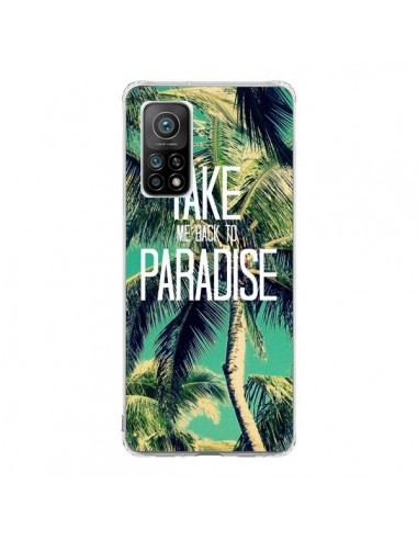 Coque Xiaomi Mi 10T / 10T Pro Take me back to paradise USA Palmiers Palmtree - Tara Yarte