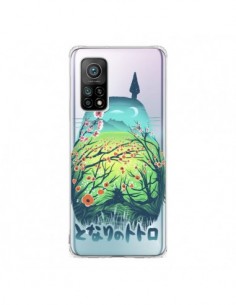 Coque Xiaomi Mi 10T / 10T Pro Totoro Manga Flower...