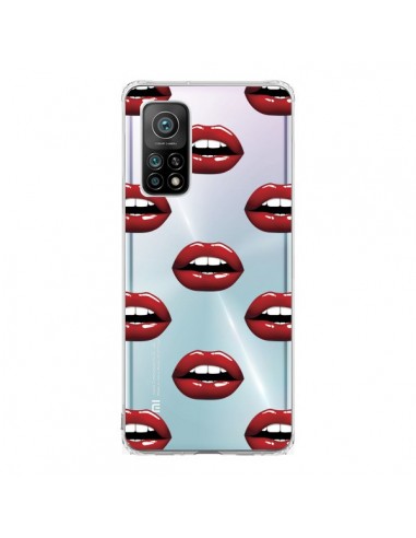 Coque Xiaomi Mi 10T / 10T Pro Lèvres Rouges Lips Transparente - Yohan B.