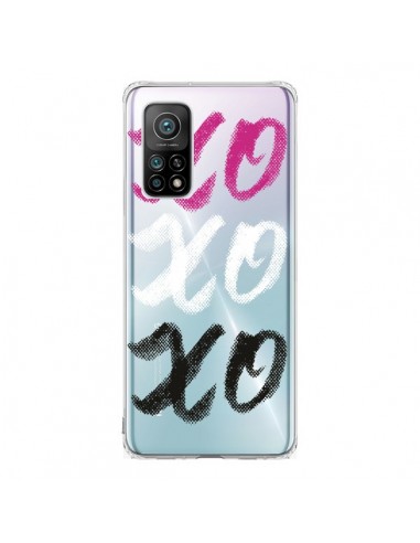 Coque Xiaomi Mi 10T / 10T Pro XoXo Rose Blanc Noir Transparente - Yohan B.