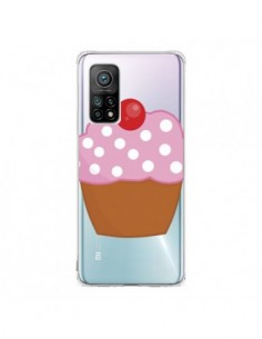 Coque Xiaomi Mi 10T / 10T Pro Cupcake Cerise Transparente...