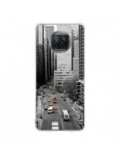Coque Xiaomi Mi 10T Lite New York Noir et Blanc - Anaëlle...