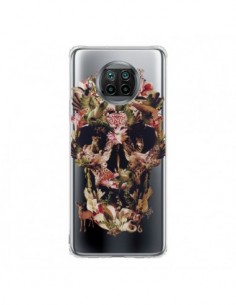 Coque Xiaomi Mi 10T Lite Jungle Skull Tête de Mort...