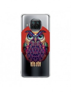Coque Xiaomi Mi 10T Lite Chouette Hibou Owl Transparente...