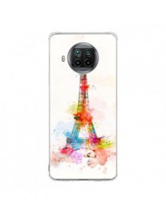 Coque Xiaomi Mi 10T Lite Paris Tour Eiffel Muticolore -...