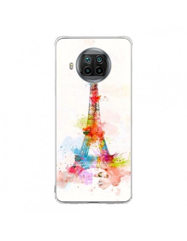 Coque Xiaomi Mi 10T Lite Paris Tour Eiffel Muticolore - Asano Yamazaki