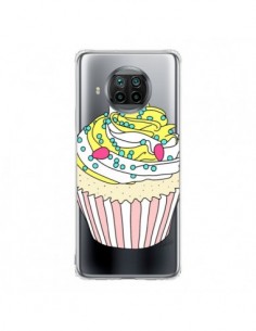 Coque Xiaomi Mi 10T Lite Cupcake Dessert Transparente -...