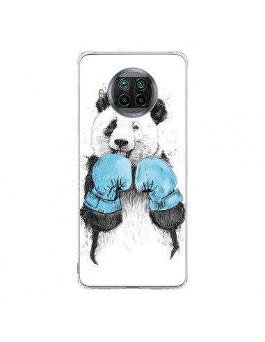 Coque Xiaomi Mi 10T Lite Winner Panda Boxeur - Balazs Solti