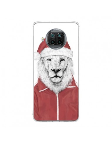 Coque Xiaomi Mi 10T Lite Santa Lion Père Noel - Balazs Solti