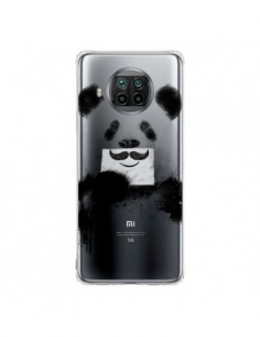 Coque Xiaomi Mi 10T Lite Funny Panda Moustache...