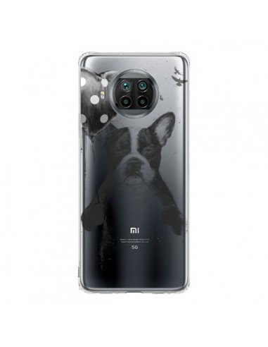 Coque Xiaomi Mi 10T Lite Love Bulldog Dog Chien Transparente - Balazs Solti