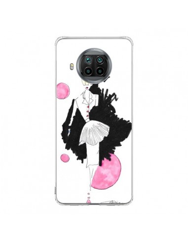 Coque Xiaomi Mi 10T Lite Demoiselle Femme Fashion Mode Rose - Cécile