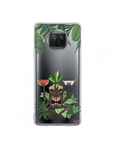 Coque Xiaomi Mi 10T Lite Tiki Thailande Jungle Bois Transparente - Chapo